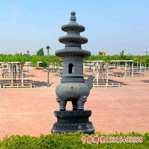 佛塔銅雕 湖南黃銅雕塑塔廠家
